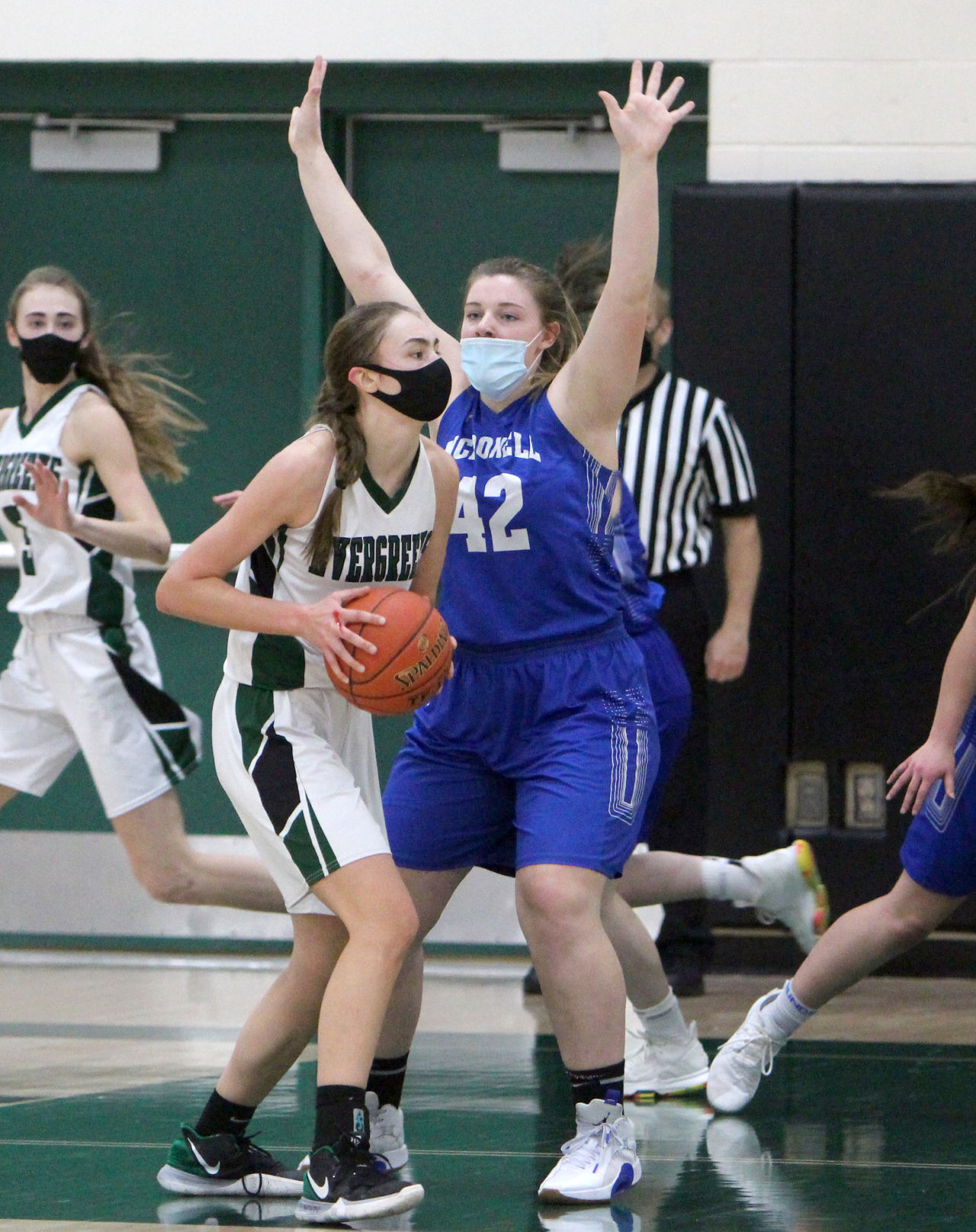 McDonell girls basketball at Northwood 2-18-21